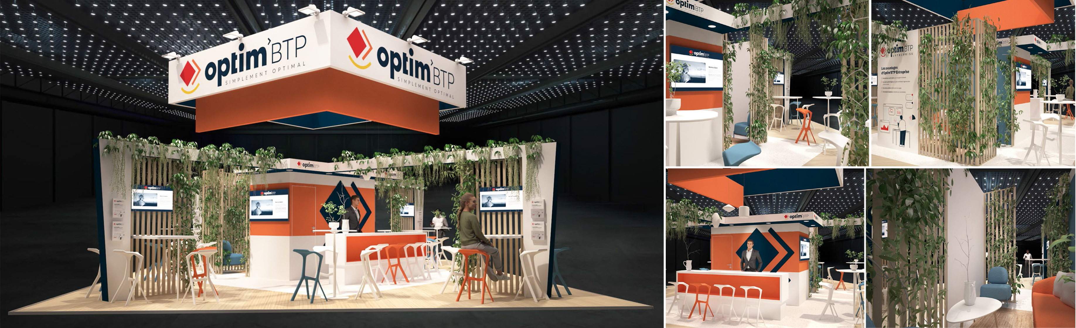 Conception de stands