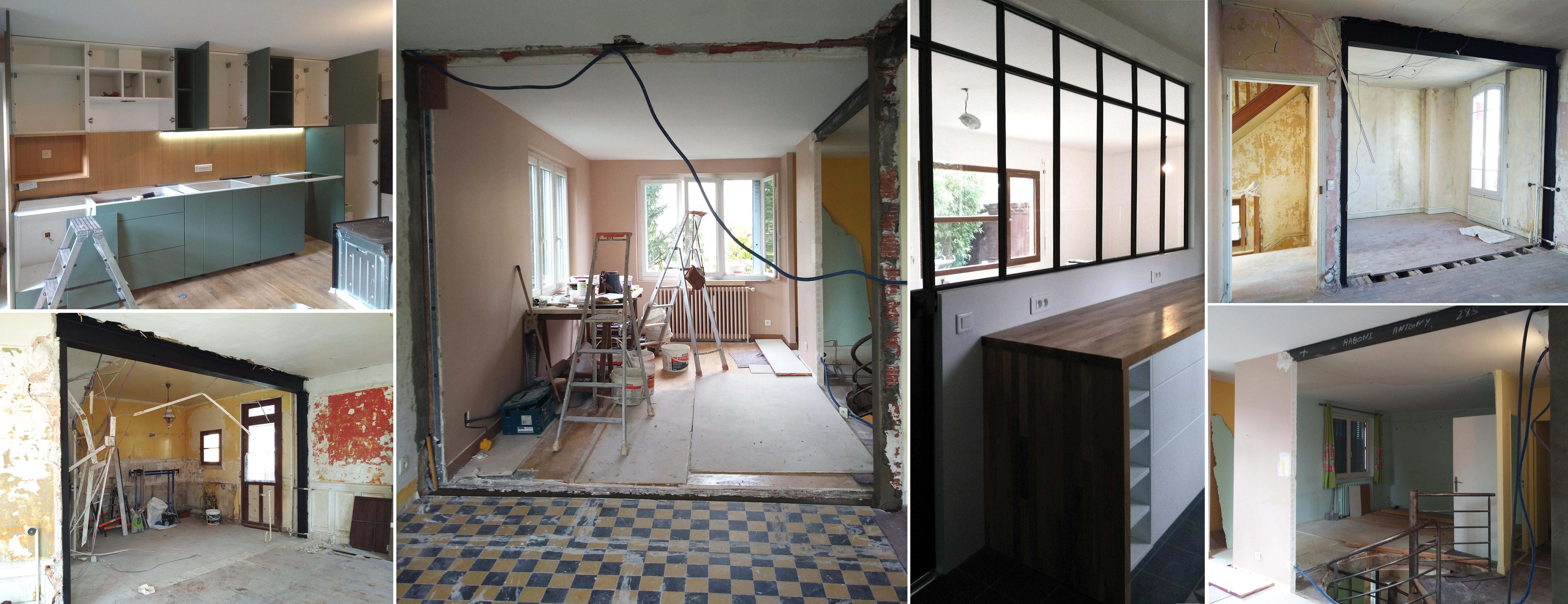 Photos suivi de chantier