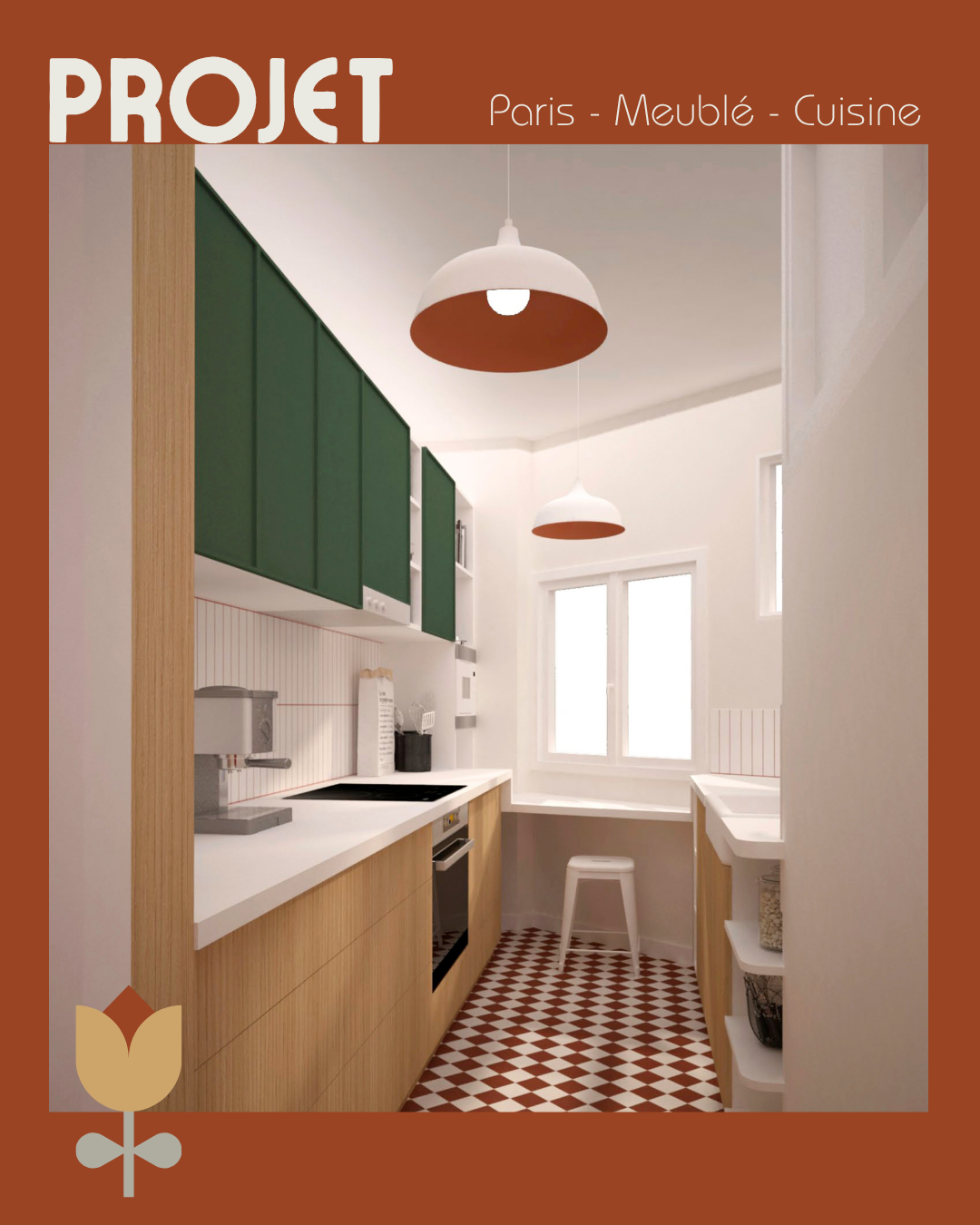 Cuisine appartement meublé