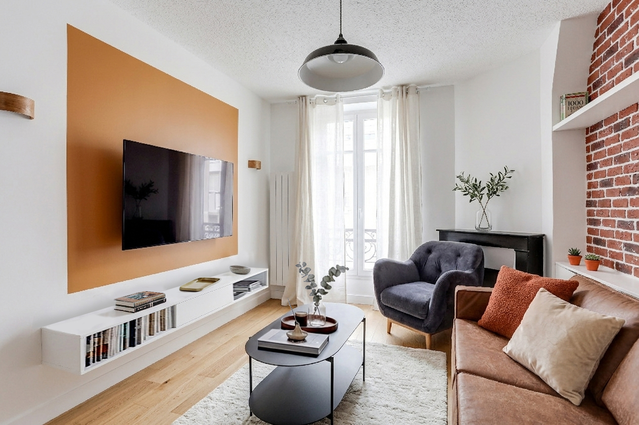 Un séjour style Loft New-Yorkais